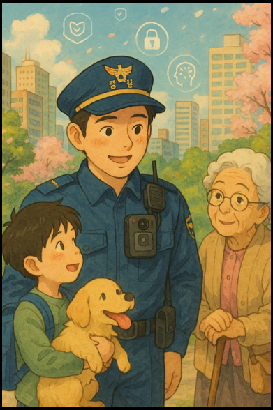 "보디캠" 경찰 홍보 포스터