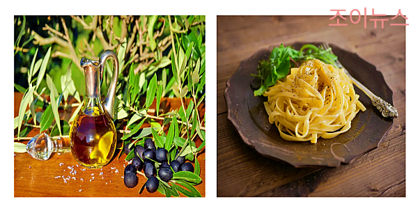 올리브유 활용요리, 파스타&직접 섭취