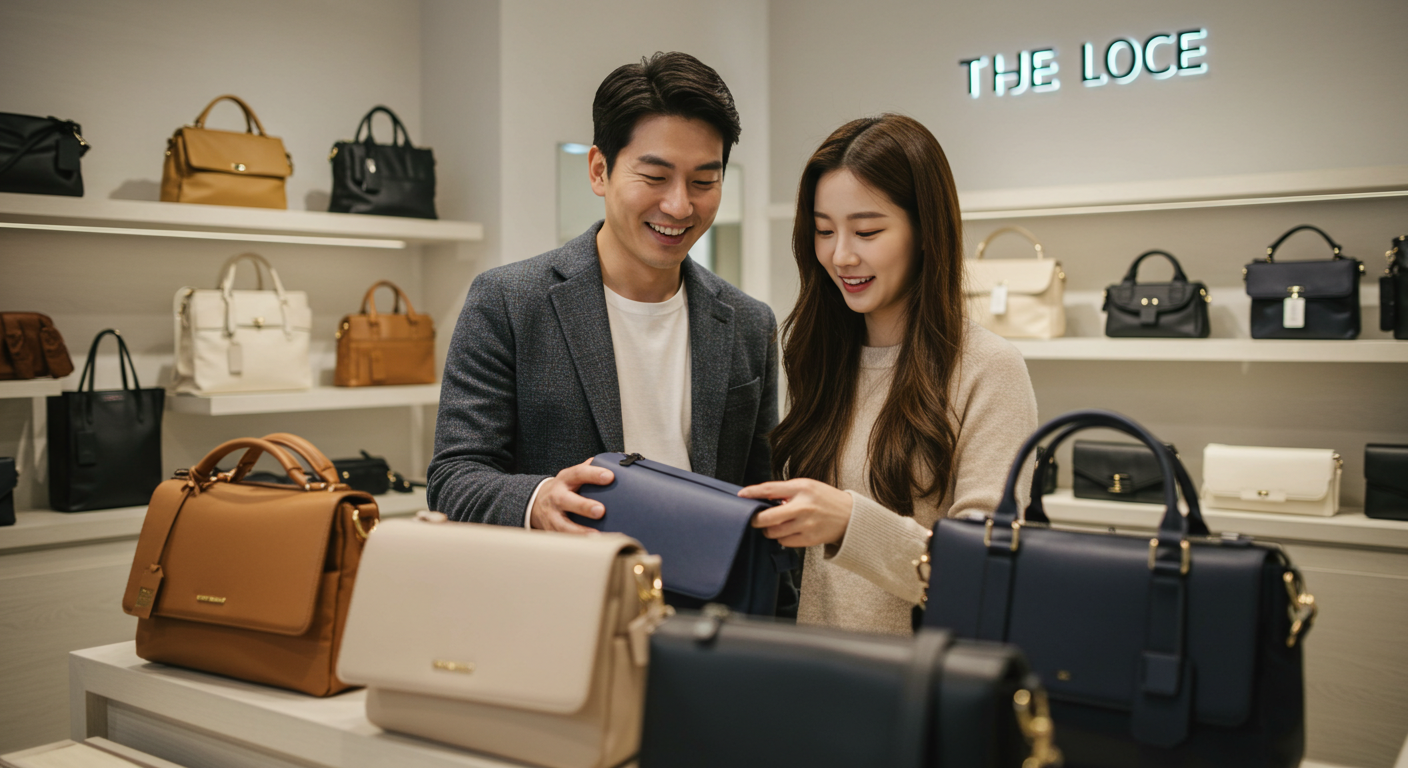 연령별 여성가방