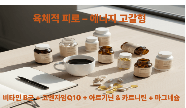 육체적 피로 &ndash; 에너지 고갈형 비타민 B군
