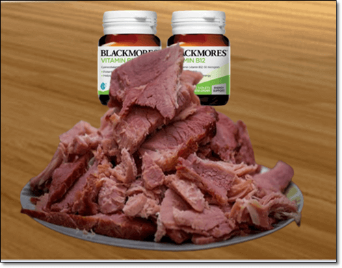 세로토닌영양, 고기