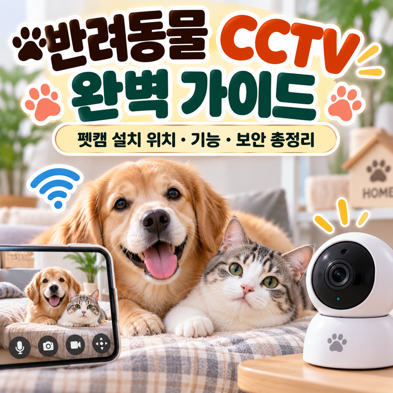 반려동물 CCTV 완벽 가이드
