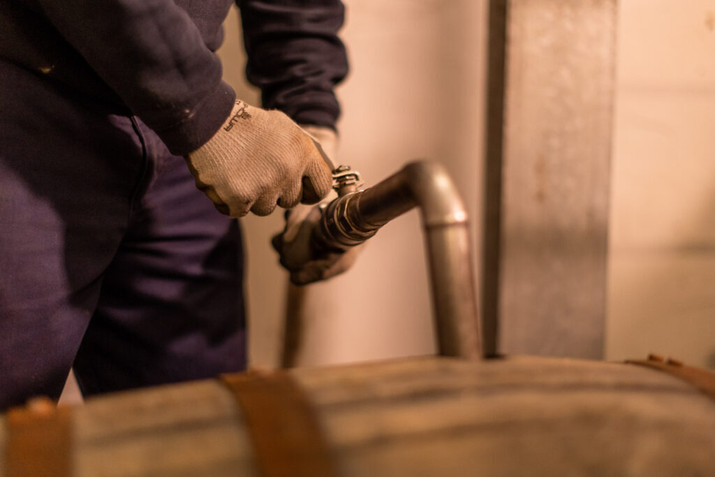 First Fill oak cask