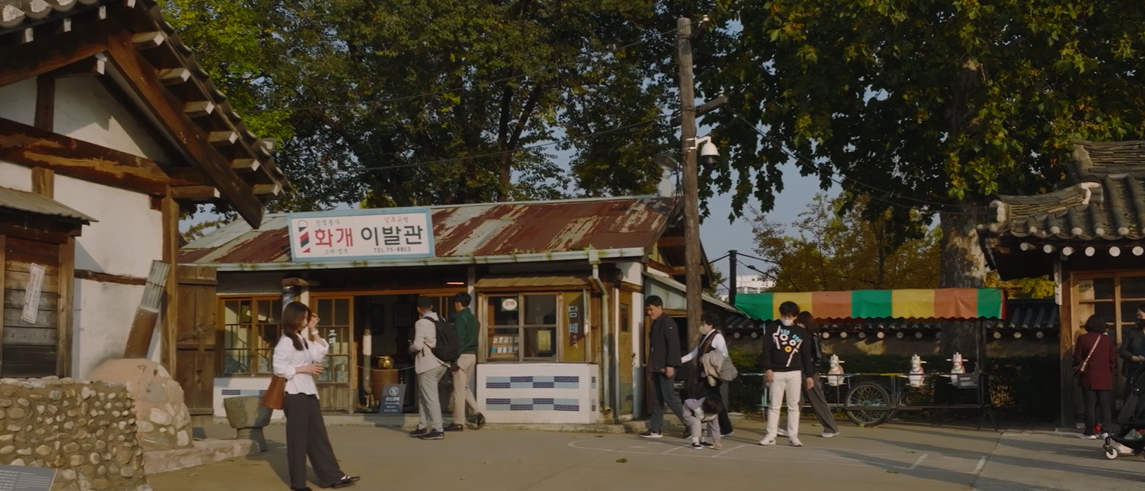 추억의거리모습