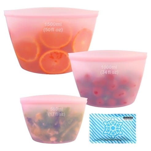 실리콘 지퍼백 냉장고 보관 추천