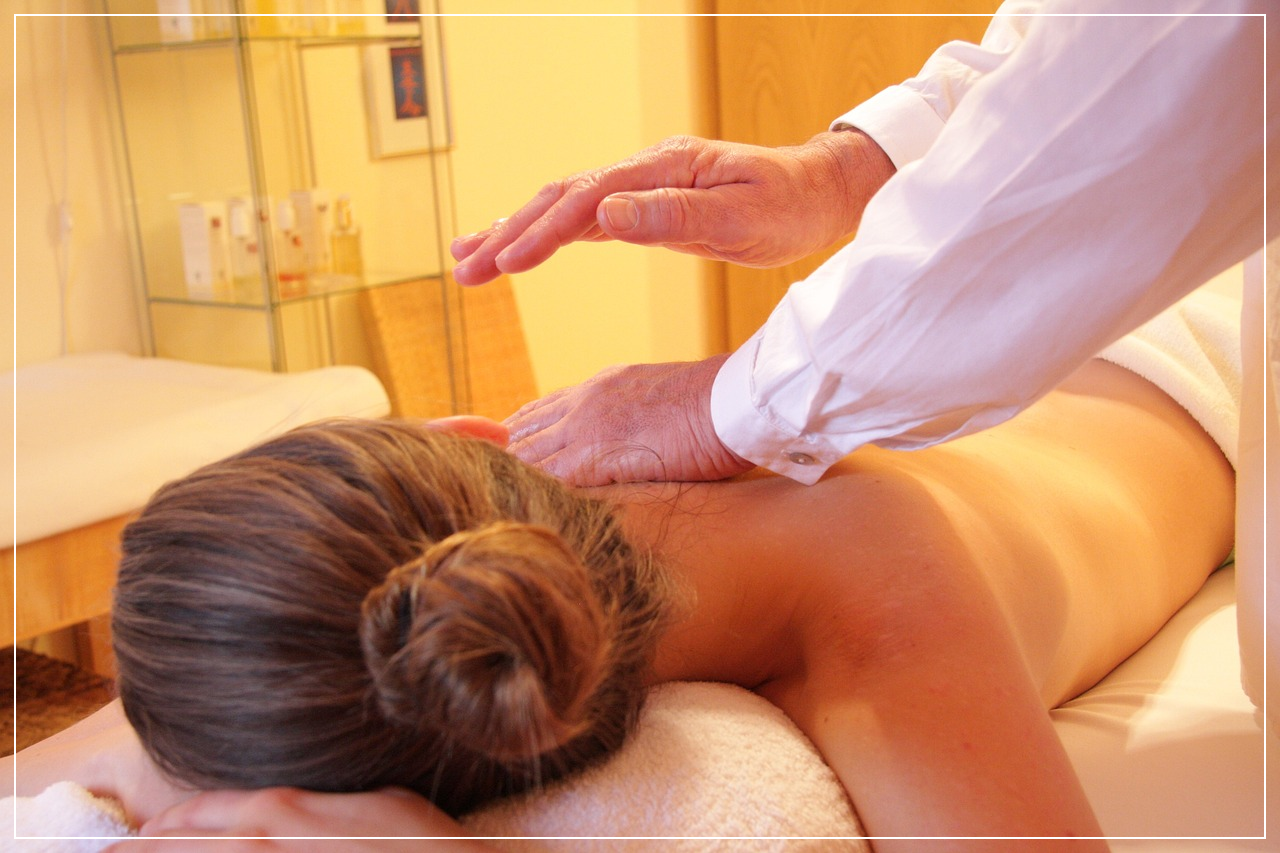 아로마오일 마사지