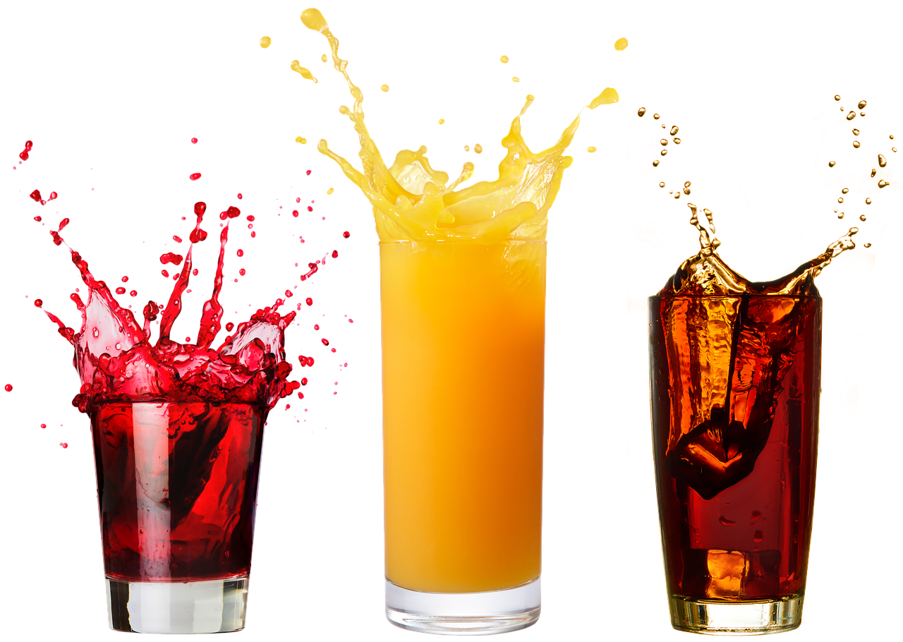 여러가지 설탕 음료