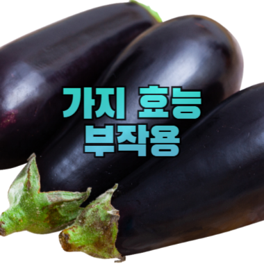 가지 효능, 부작용