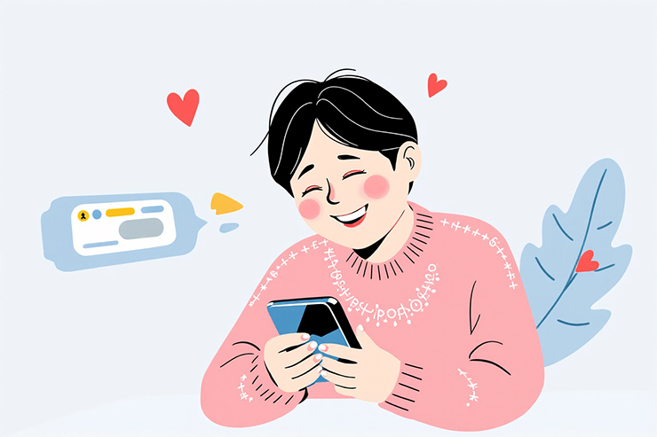 퇴직연금을 성공적으로 수령하고 안도하는 퇴직자의 밝은 모습