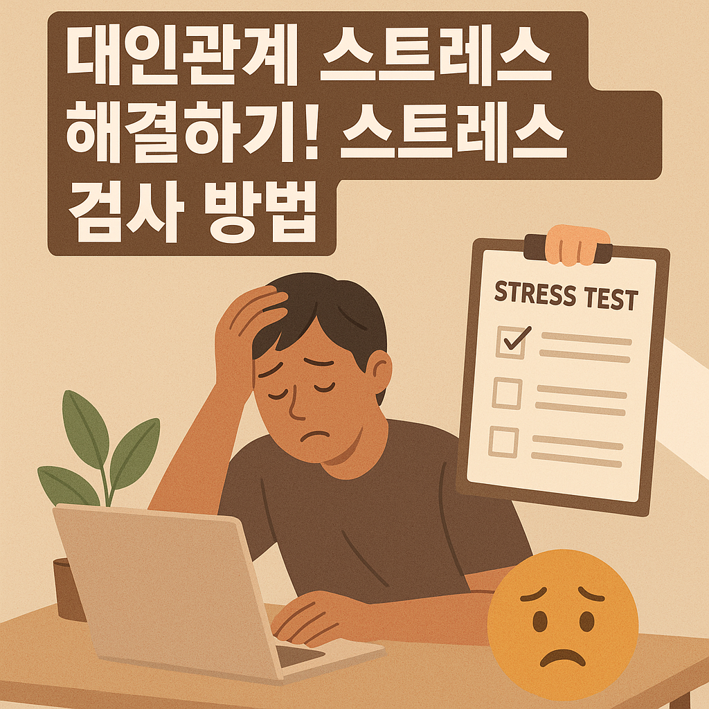 대인관계 스트레스 해결하기