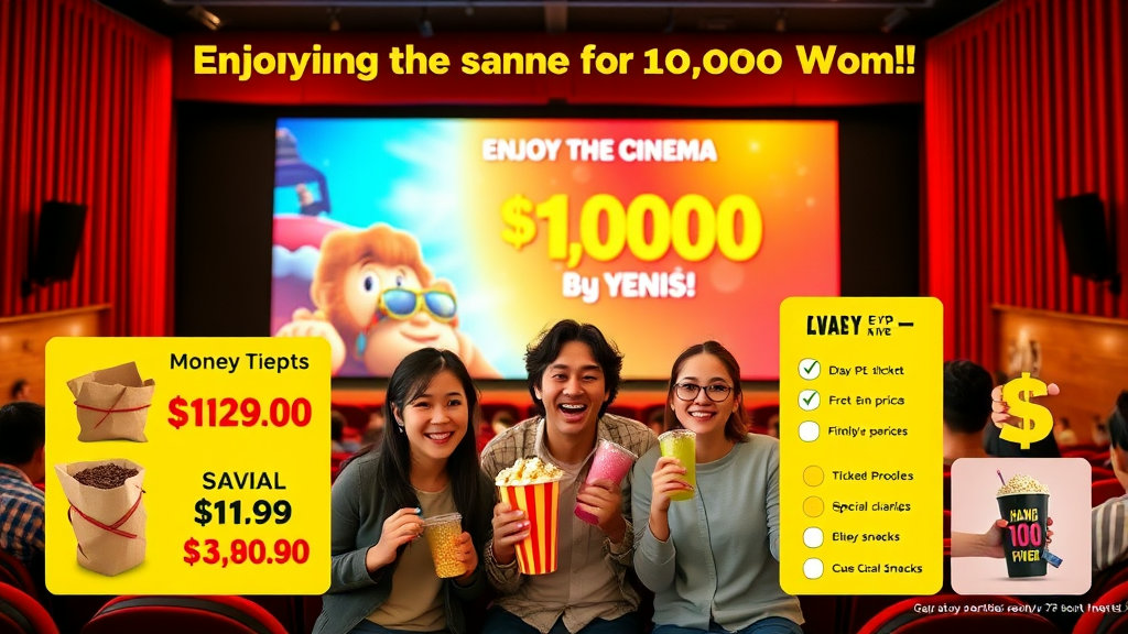 만원으로 영화관 즐기기: 알뜰살뜰 영화 관람 꿀팁 대방출! 관련 사진