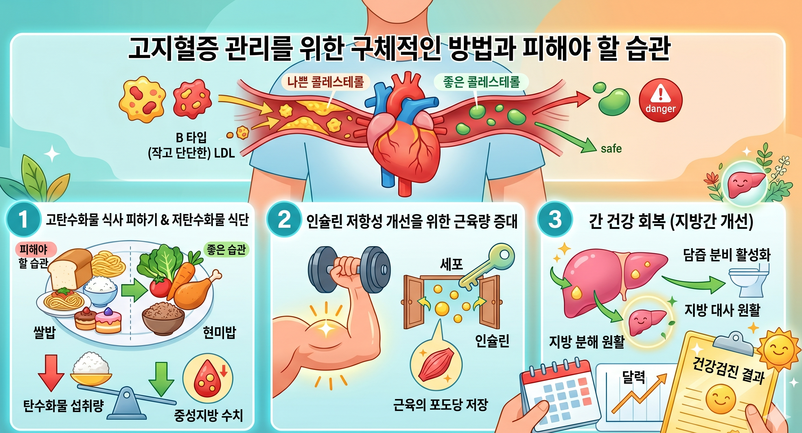 고지혈증 관리