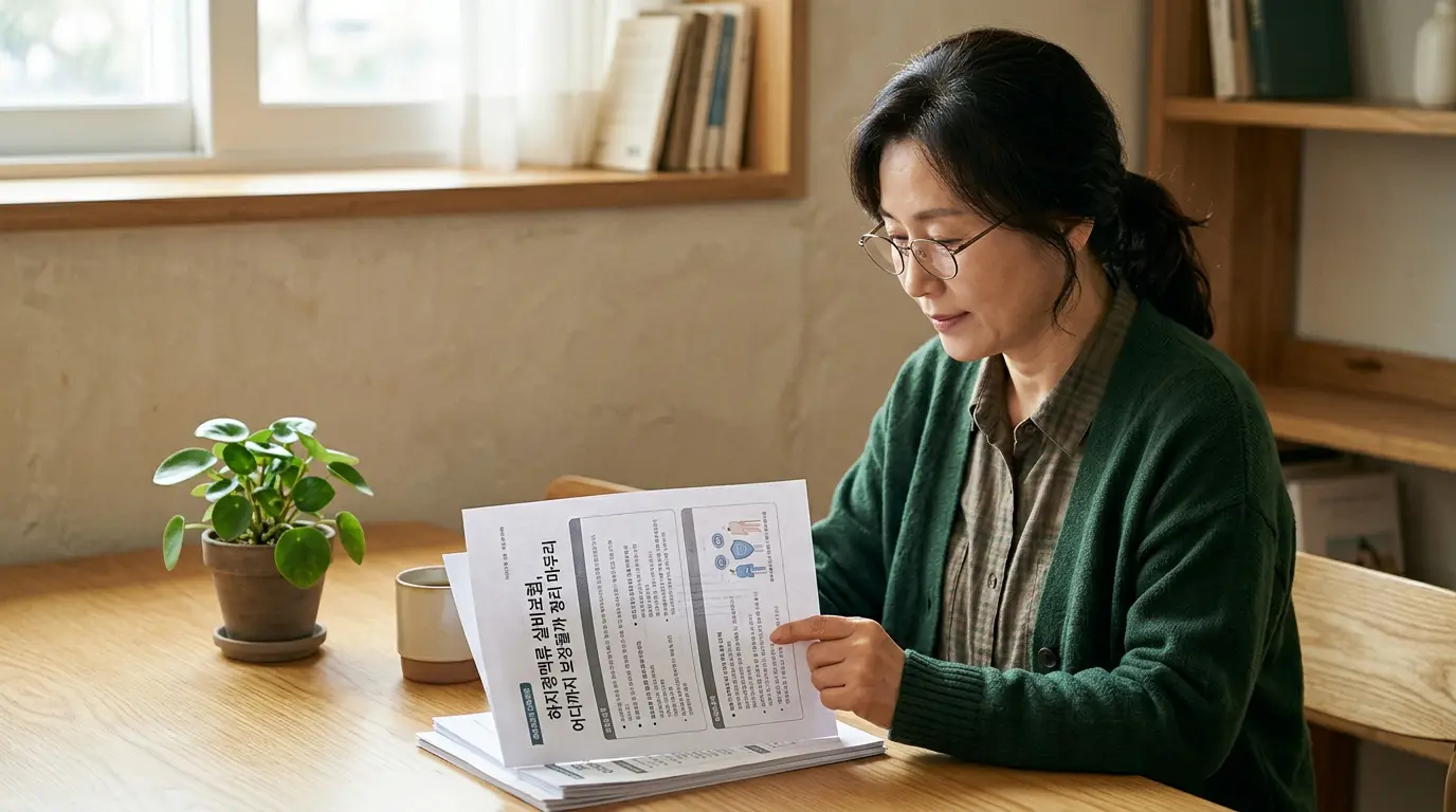 하지정맥류 실비보험&#44; 어디까지 보장될까 핵심 정리 마무리