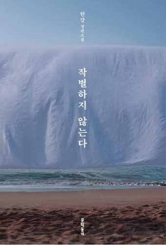 한강작가- '작별하지 않는다' 표지