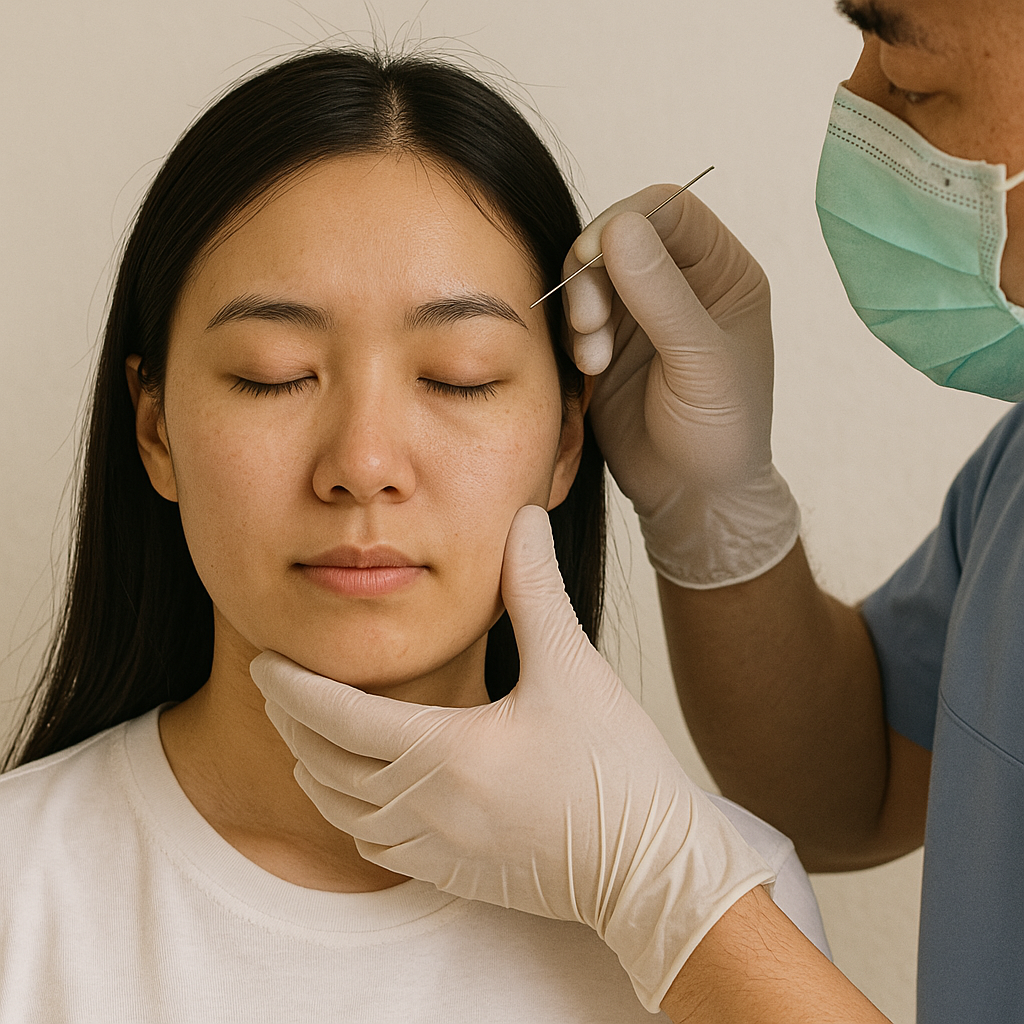 얼굴 비대칭 비수술적 치료