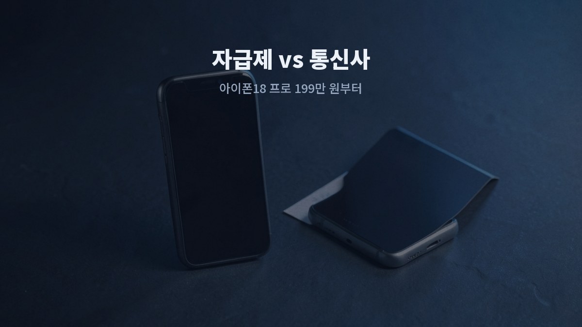 아이폰18 프로 자급제 vs 통신사 구매 비교