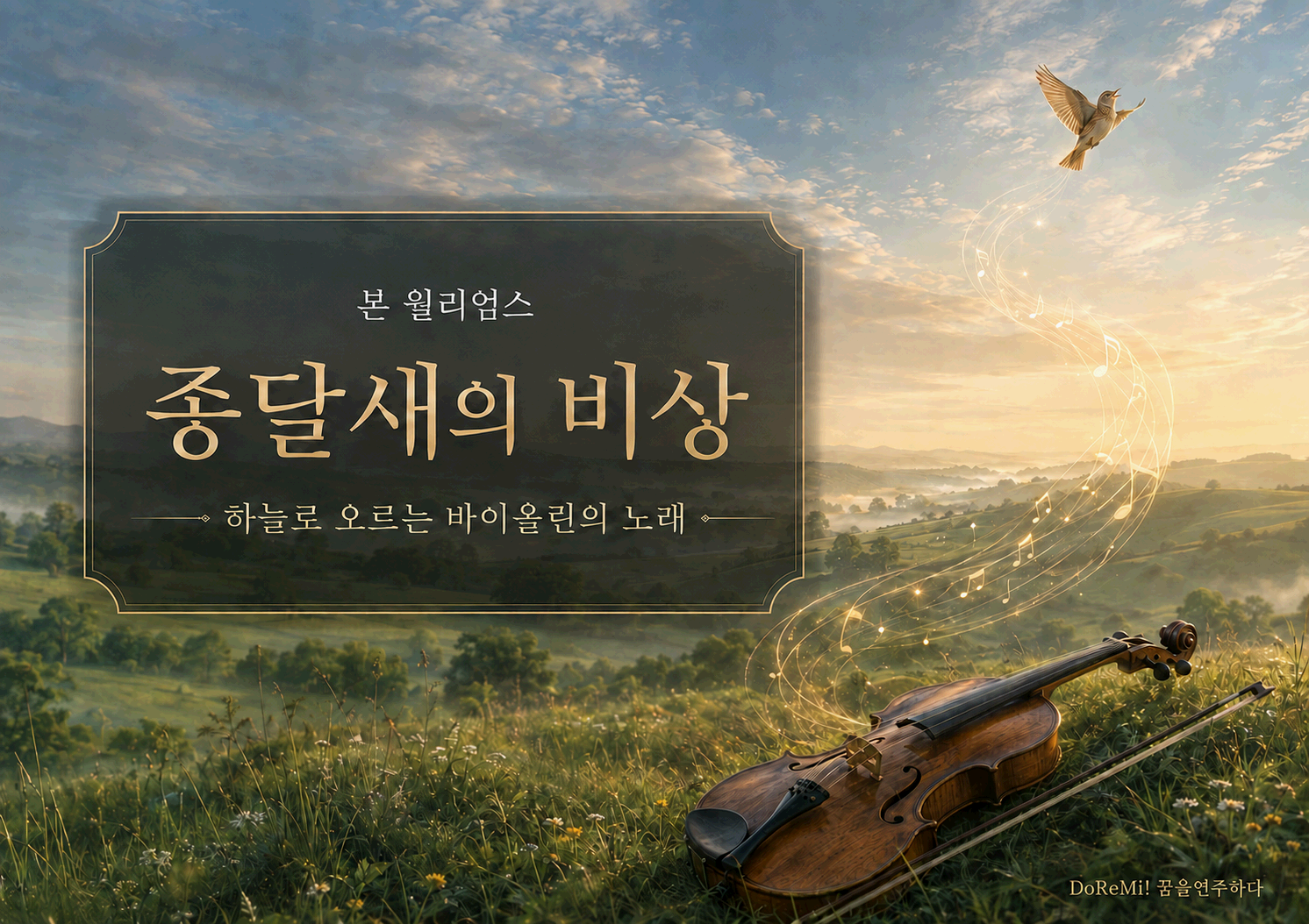 본 윌리엄스 <종달새의 비상>|하늘로 오르는 바이올린, 자유를 노래하다