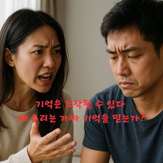 기억조작, 가짜기억, 심리학, 인지심리학, 기억왜곡, 허위기억, 로프터스실험,
자아정체성, 뇌의착각, 인간기억