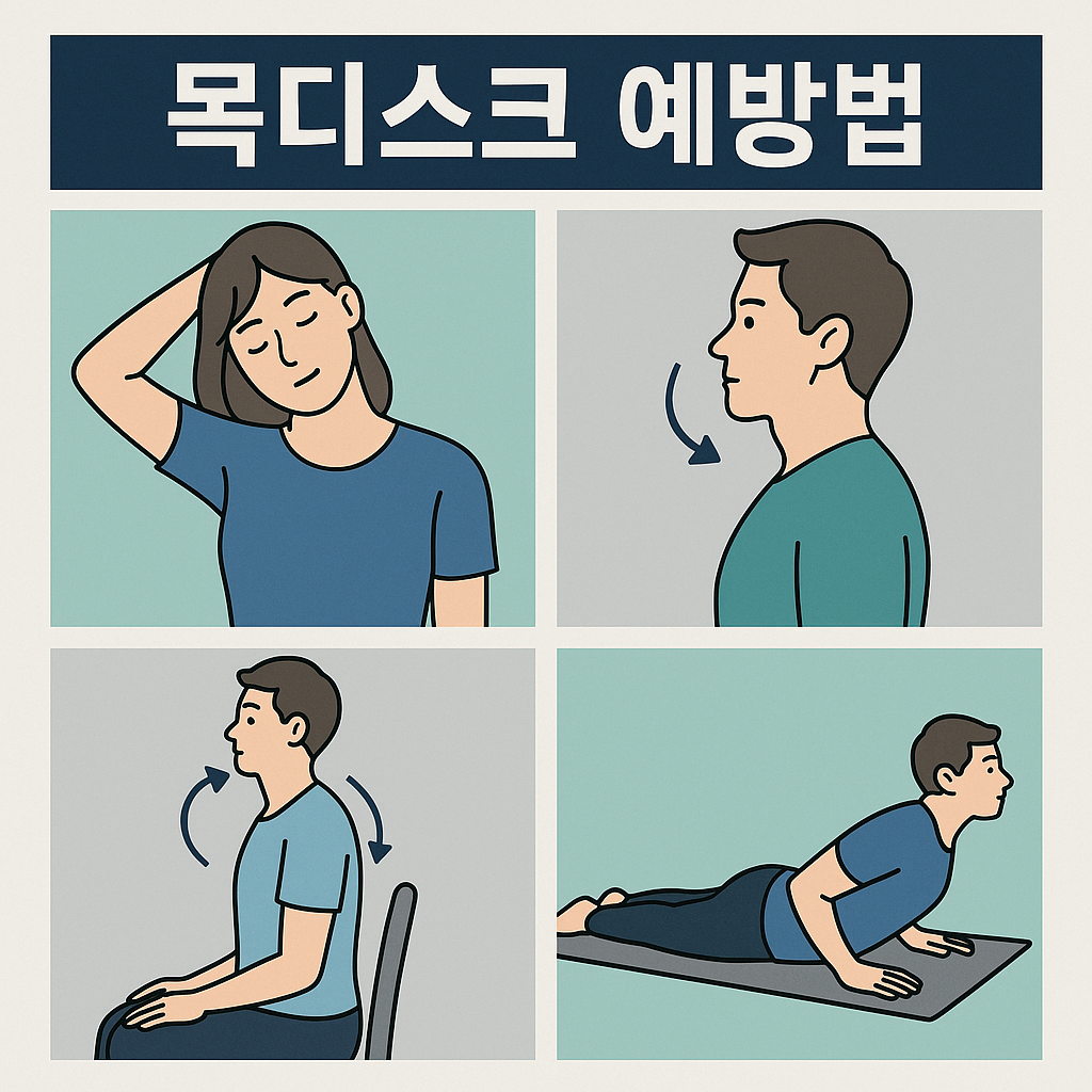 목디스크 초기증상과 예방법