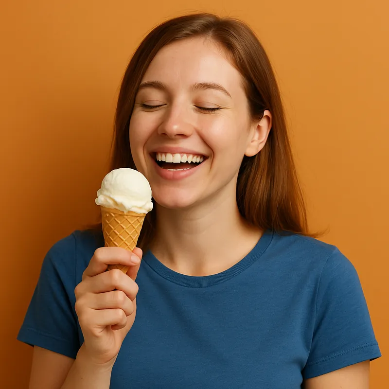 아이스크림을-먹으면-기분이-좋아지는-이유를-시각적으로-표현한-이미지로-행복하게-아이스크림을-먹으며-미소-짓는-사람의-모습