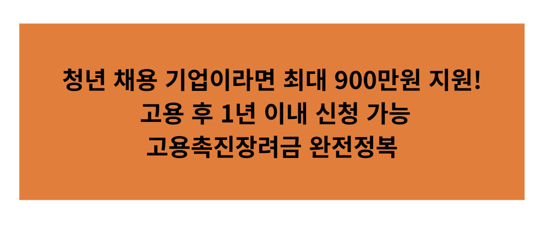 기업이 청년 고용할 때 받을 수 있는 &lsquo;고용촉진장려금&rsquo; 완전 정복 (2025년 최신)