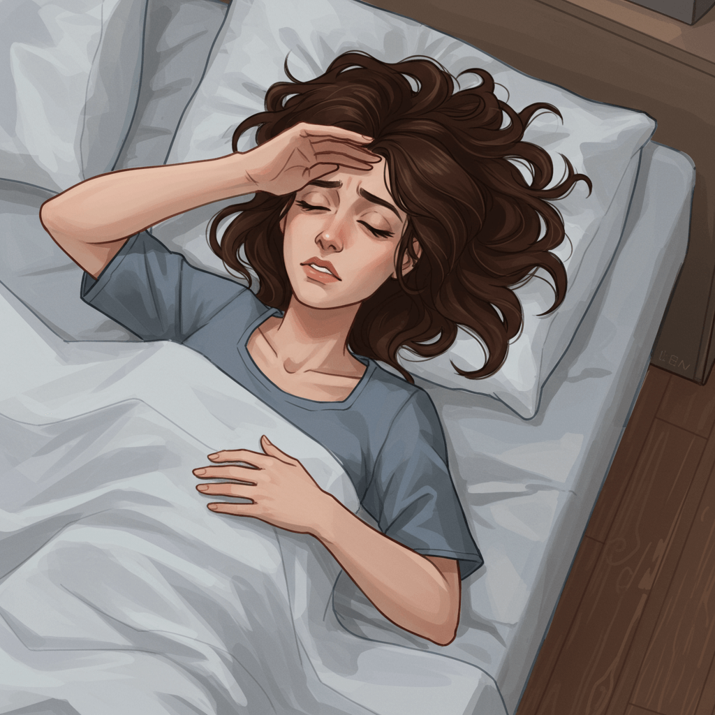 누워있을 때 어지럼증