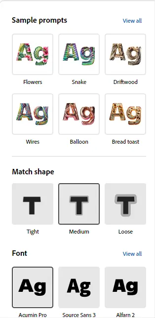font-menu