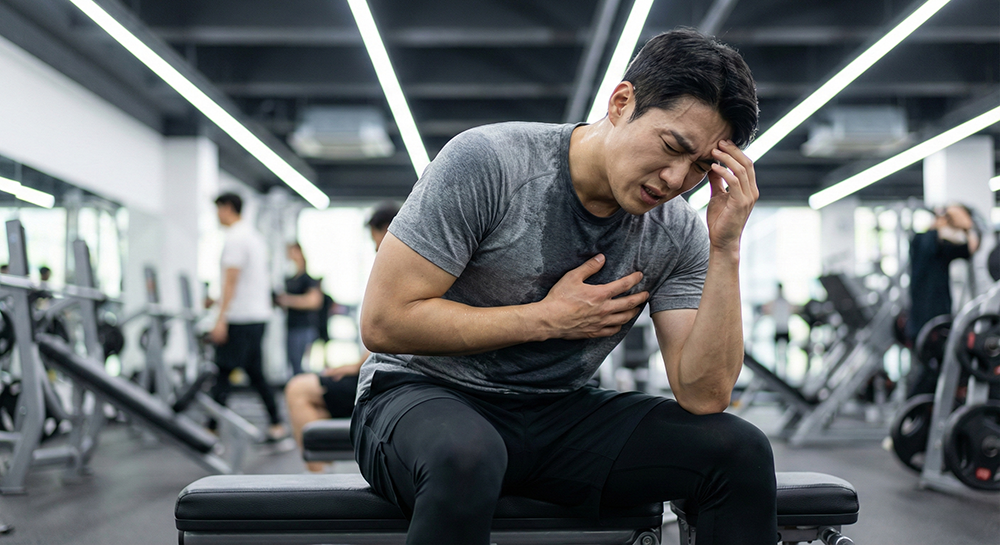 2030 심근경색, 젊은 심근경색 증상, 운동 중 가슴 통증, 스트레스성 심근경색, 청년 돌연사 원인