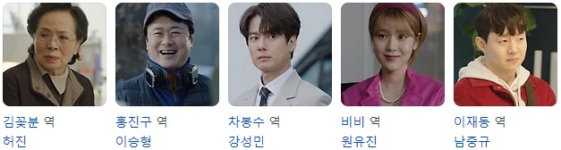 미녀와 순정남 등장인물