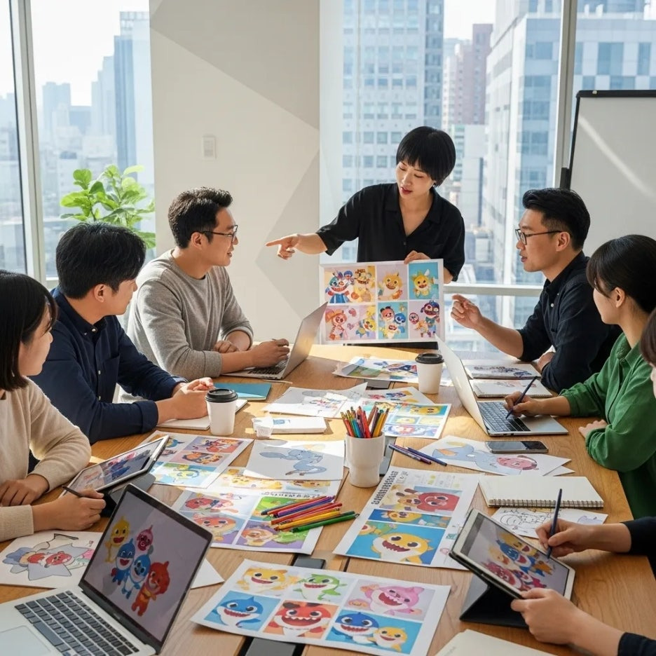 단순한 캐릭터 회사가 아닌 글로벌 콘텐츠 기업