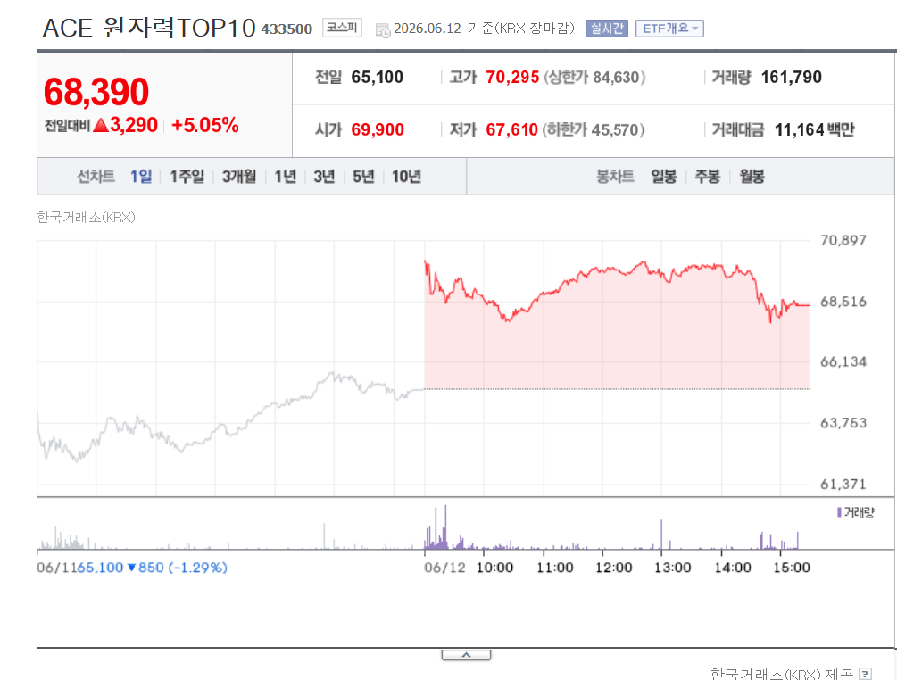 ACE원자력TOP10ETF