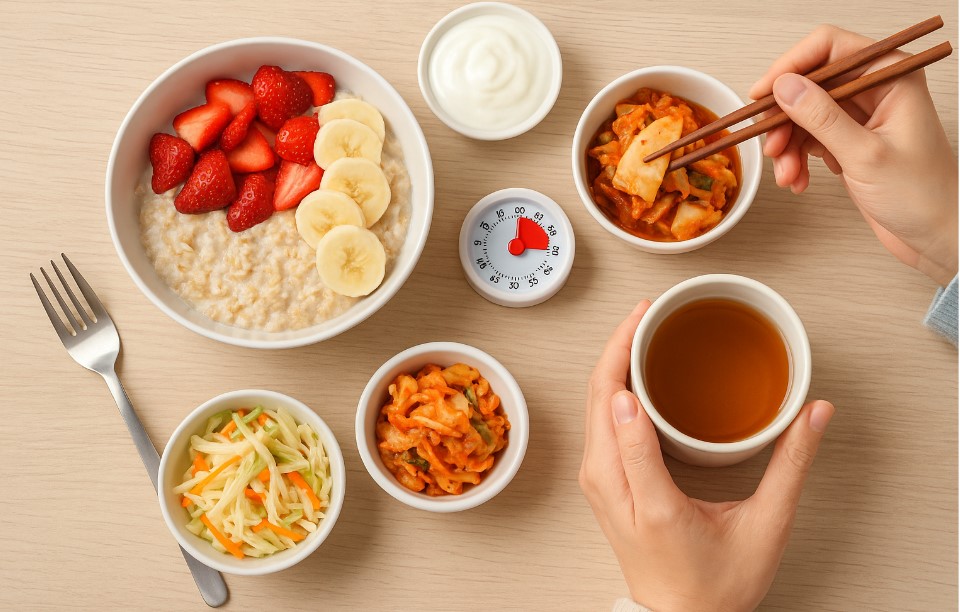 소화 건강 식단 이미지