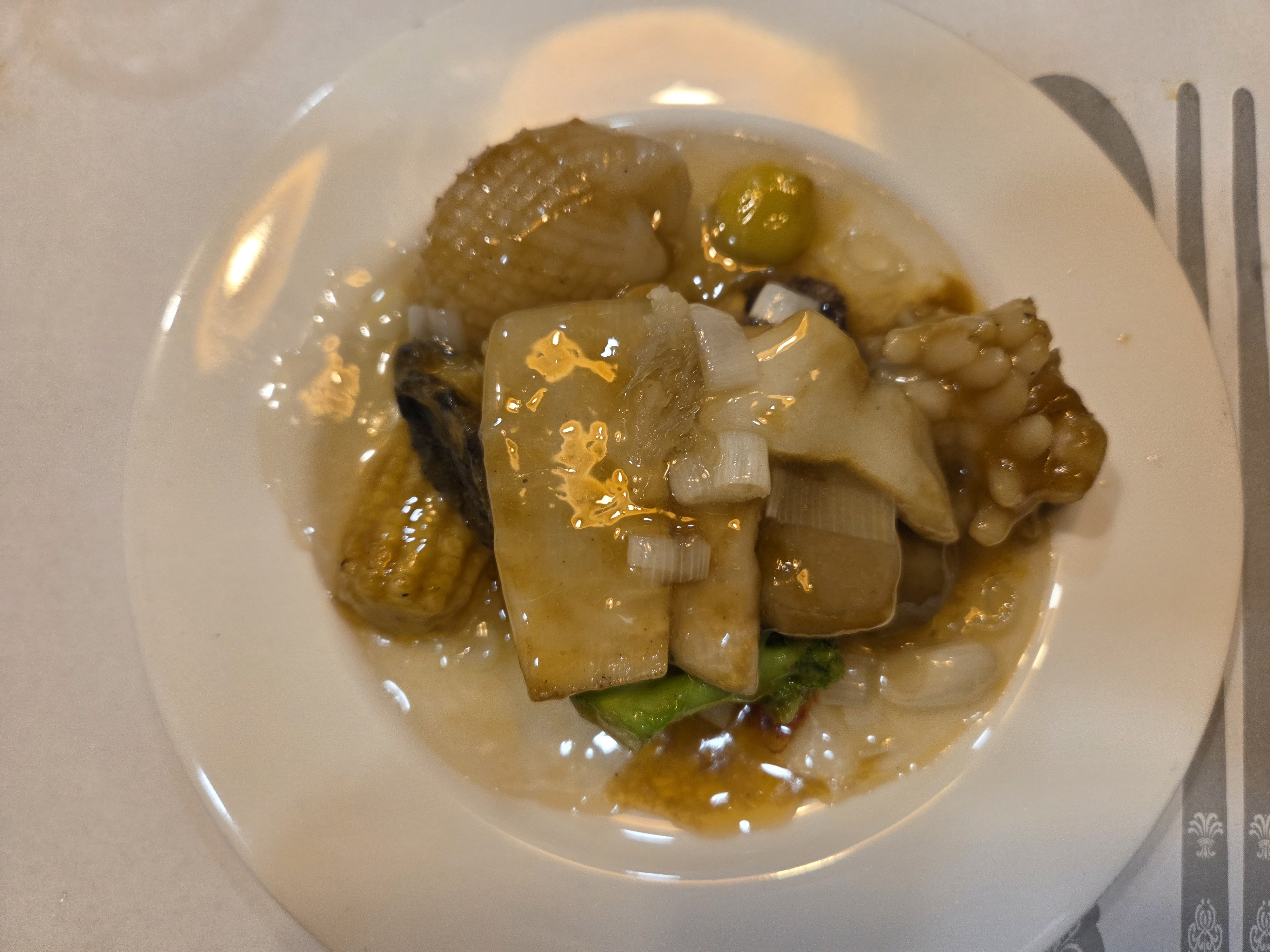 채쉐프 C코스 삼선샥스핀