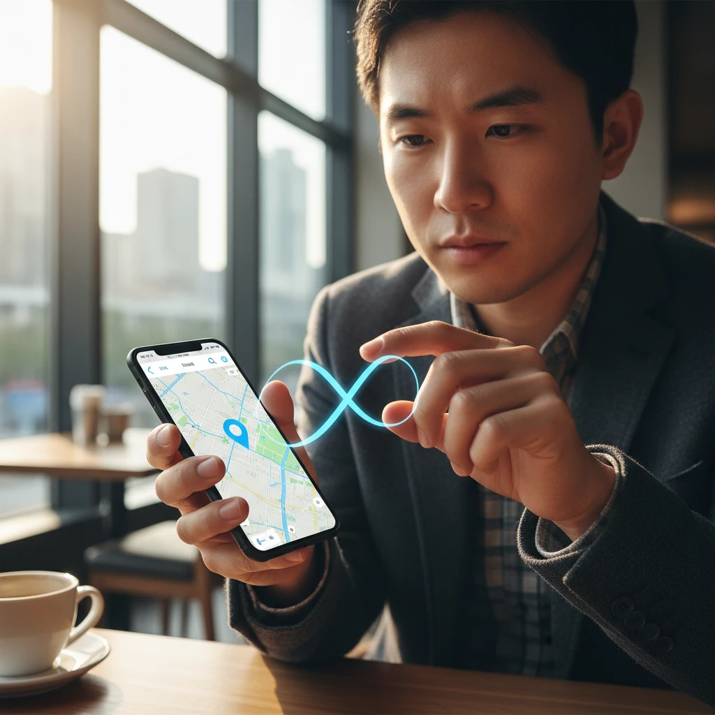 네이버 지도 길찾기 데이터 통신 장애..