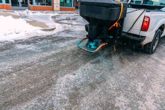 겨울철 빙판길 제설작업에 염화칼슘을 뿌리는 이유와 원리