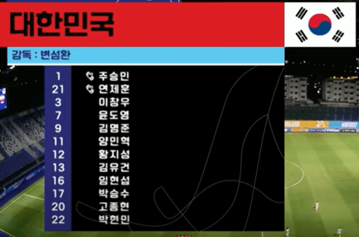 U17한국이란축구