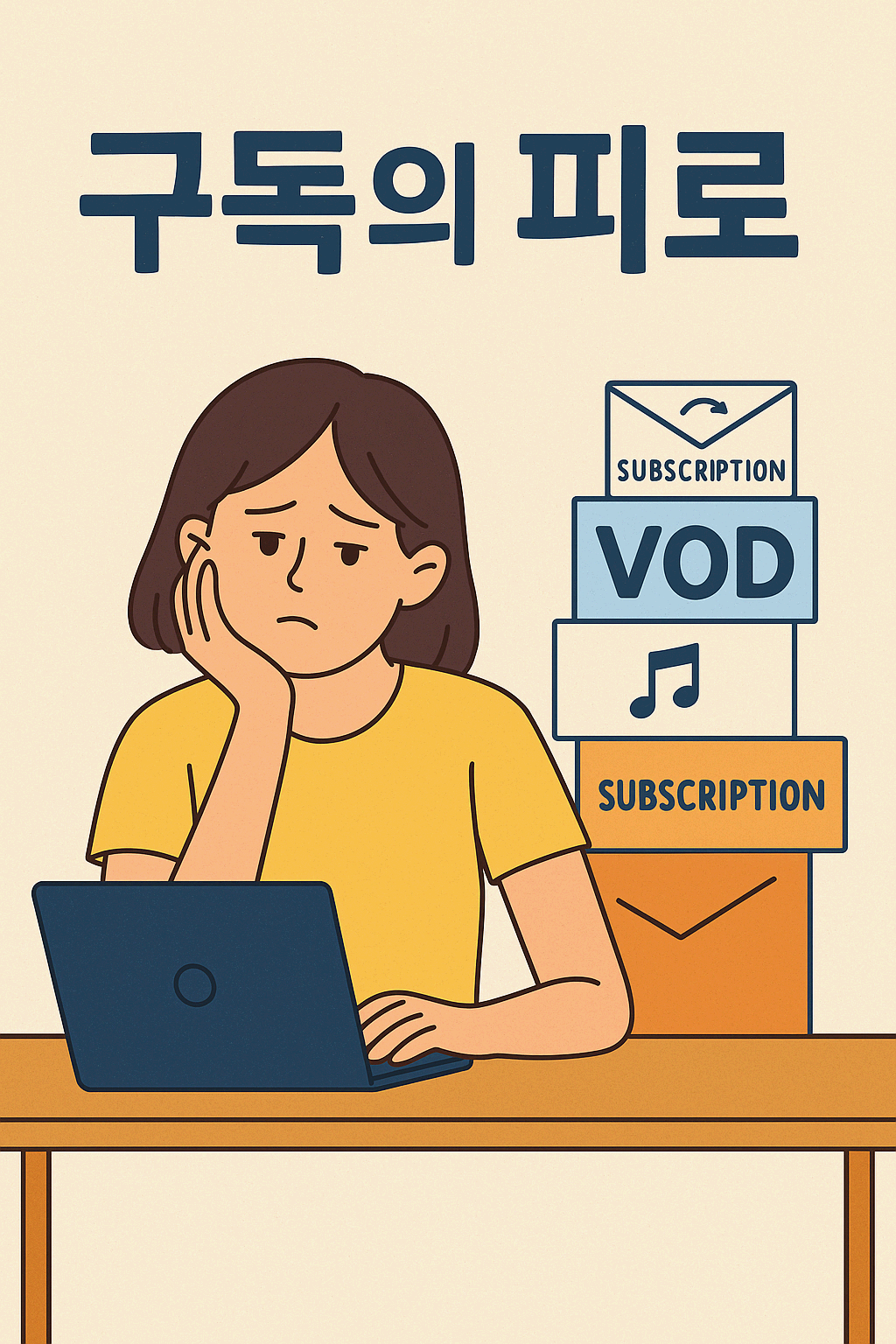 구독의 피로란? - 편리함의 끝에서 찾아온 소비의 피곤함