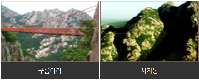 월출산 등산코스