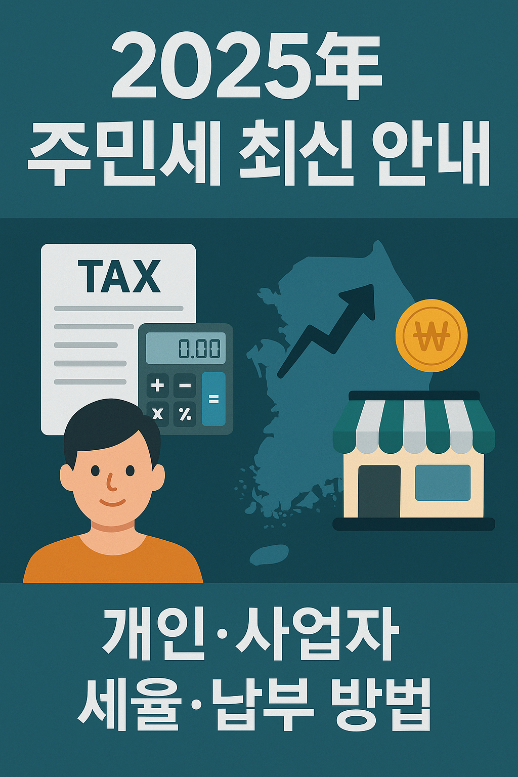 2025년 주민세 최신 정보 사진 관련