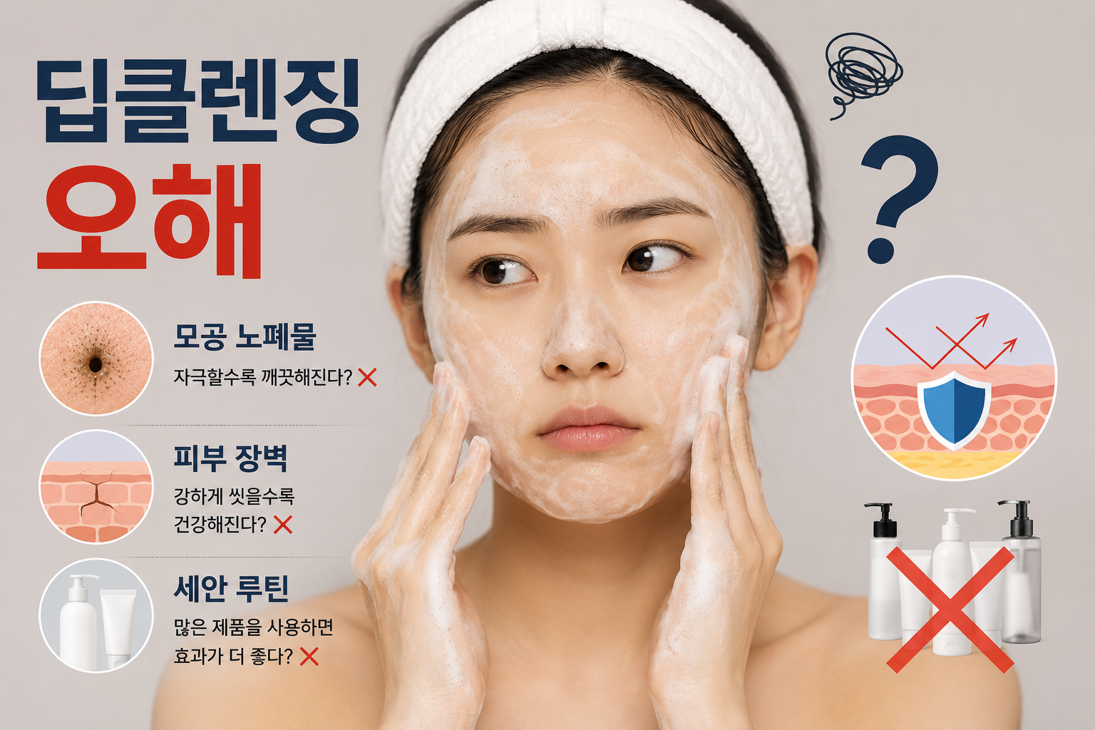 딥클렌징 오해와 진실