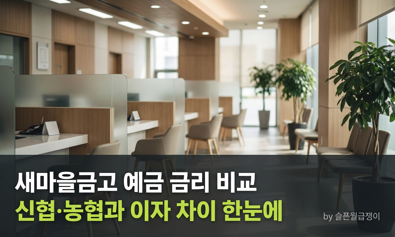 새마을금고 예금 금리 비교 썸네일