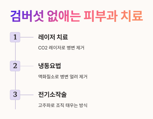 검버섯 없애는 법