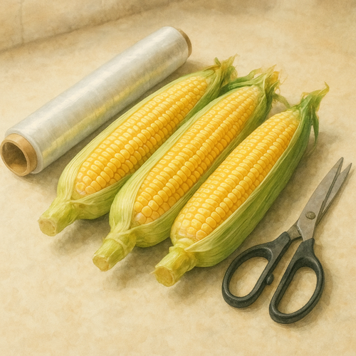 초당옥수수-보관-준비