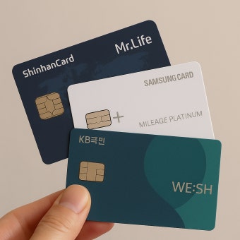 직장인 신용카드 추천 TOP 5