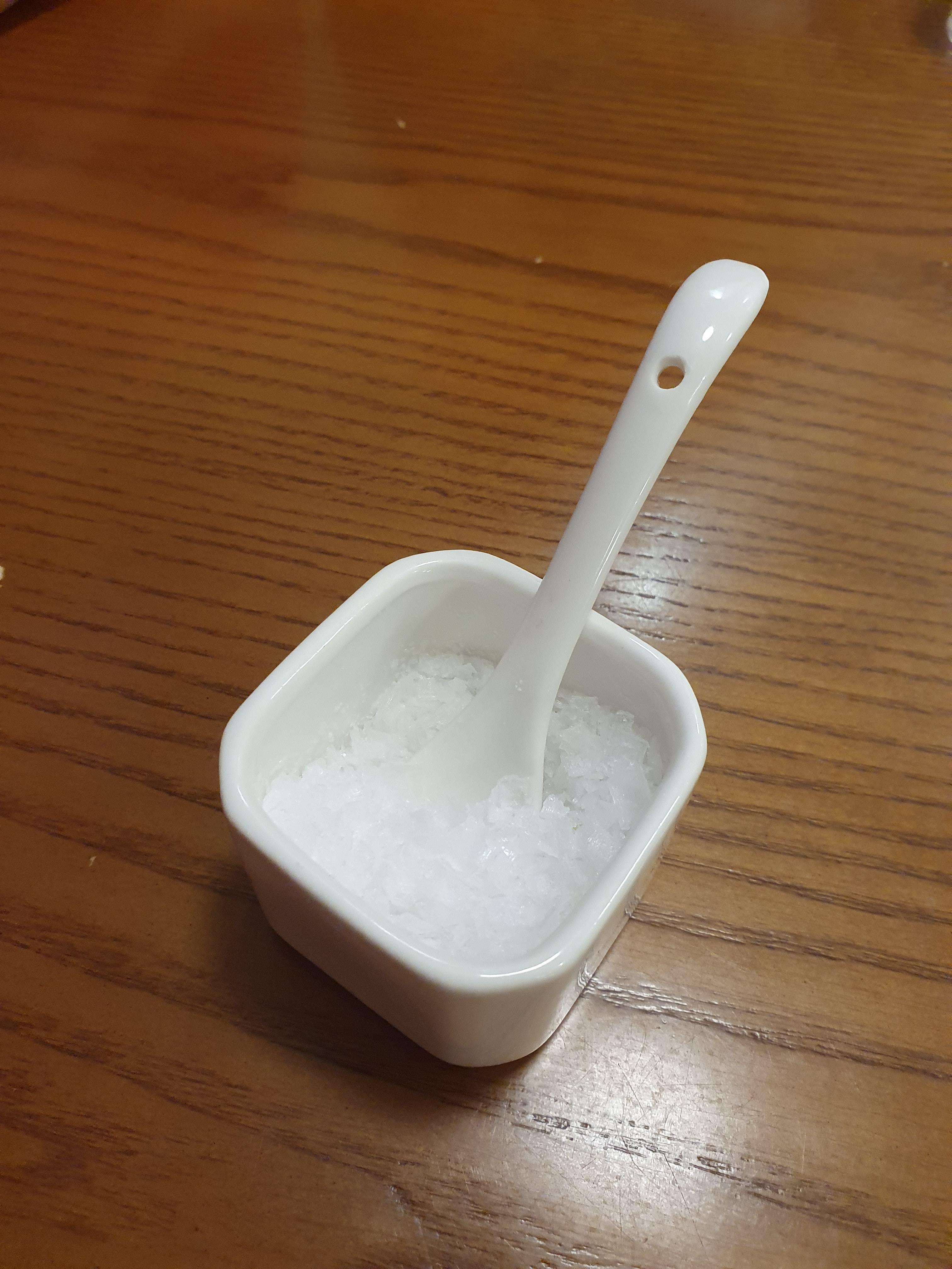 갈마동 맛집 우츠에서 쓰는 말돈소금(MALDON SALT)