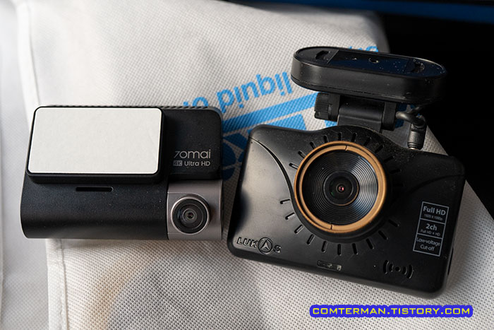 70mai A800S 블랙박스 렌즈 각도 조절