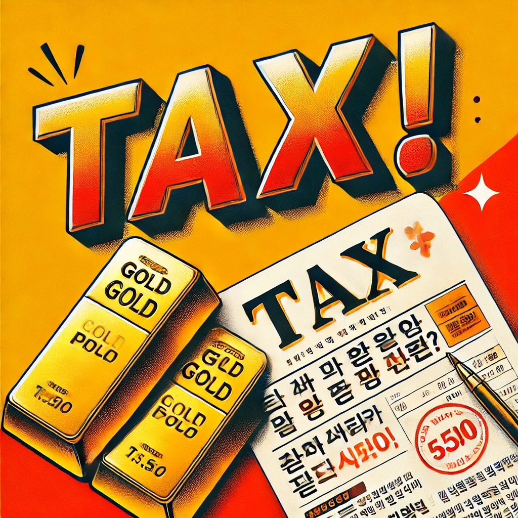 금 시세 오를 때 세금 폭탄? 금 팔 때 꼭 알아야 할 절세 팁