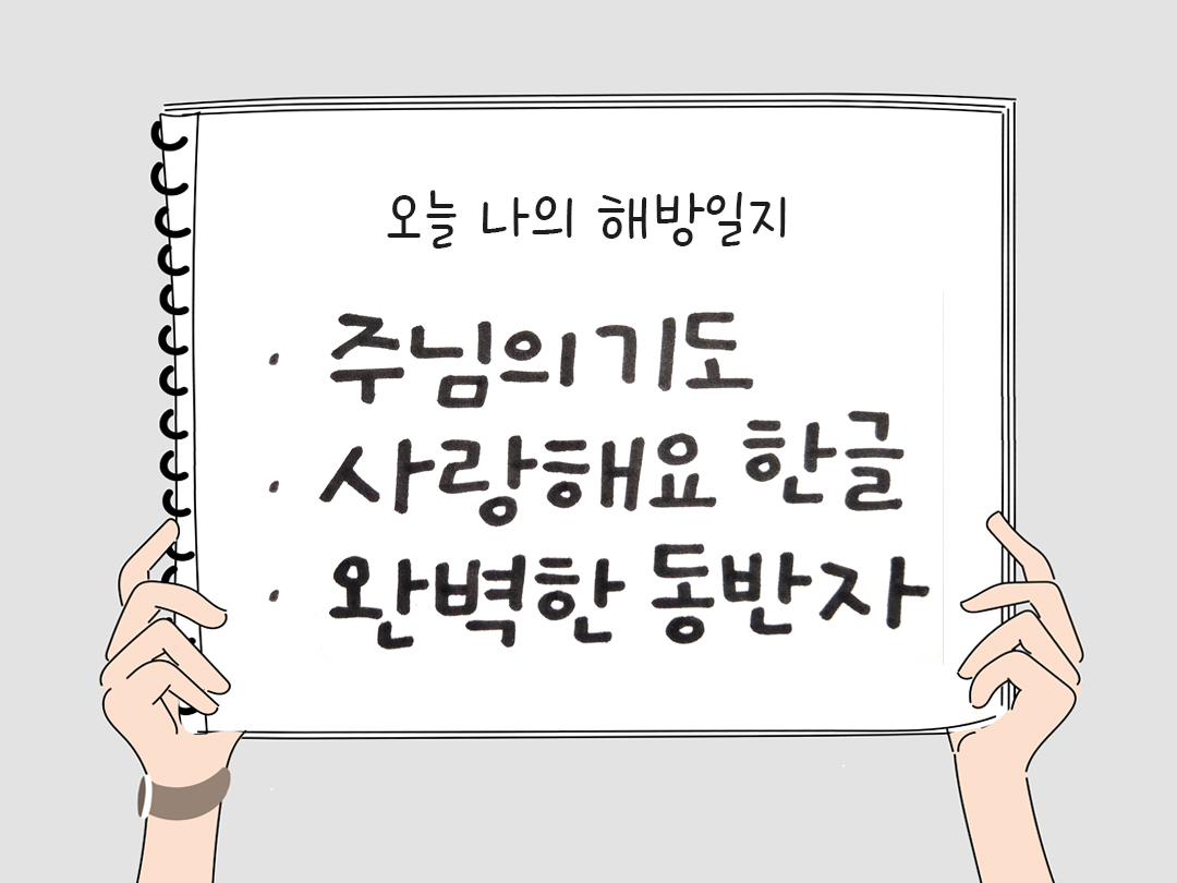 오늘 나의 해방일지 : 감사를 통해 발견한 행복 오늘 감사한 순간들