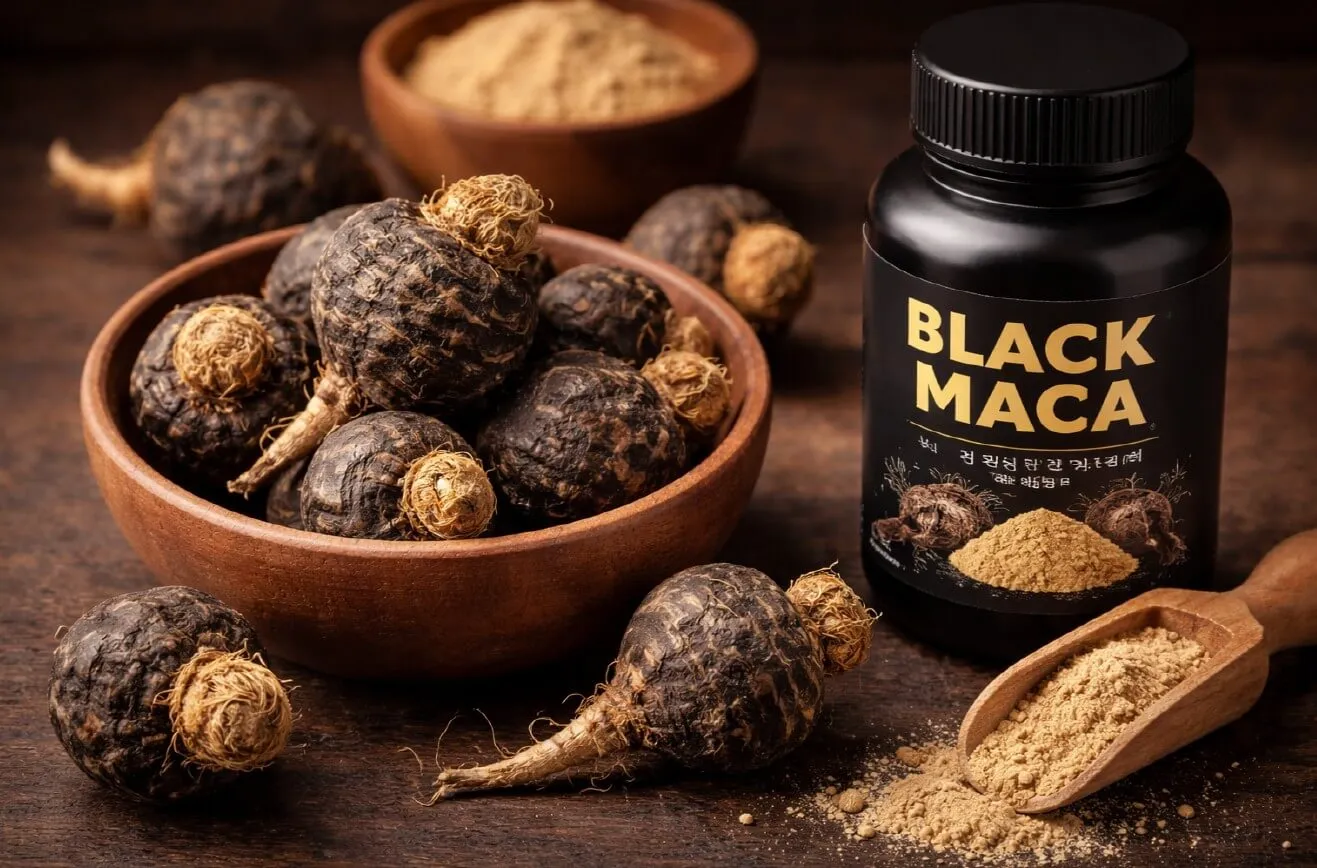 기분안전에 도움을 주는 블랙마카 분말