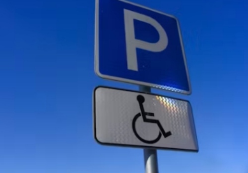 장애인 차량 스티커 발급